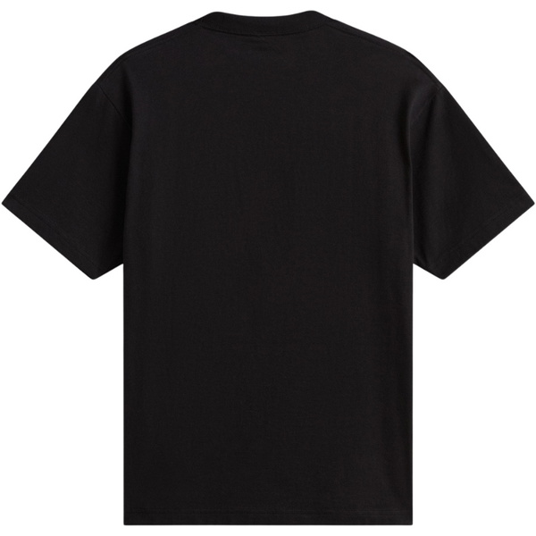 2026 Vans Mens Left Chest T-Shirt VN000TBXY28 - Black / White